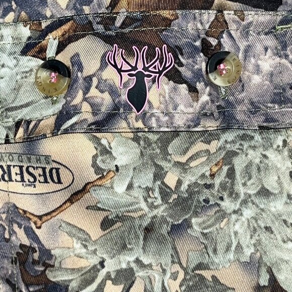 KING'S Camo Women's Hunter Series Camo Cargo Pants Desert Shadow 4 Style#KCL2118 - Picture 8 of 12